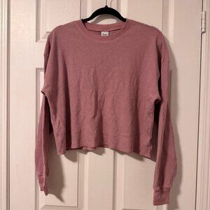 Aritzia Tna Alamo Waffle Longsleeve